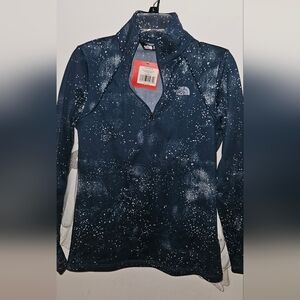 The North Face Dark Blue Speckled Quarter-Zip